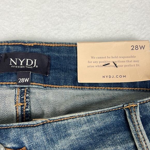 NYDJ Women's Plus Size Marilyn Straight Leg Jeans LIFT x TUCK  Size 28W NWT - Picture 10 of 11